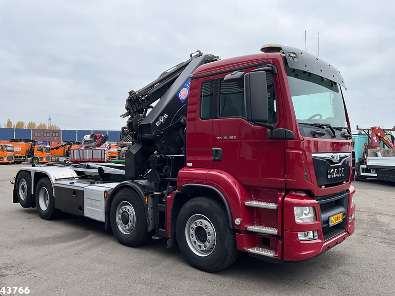 MAN TGS 35.480 8x4H Euro 6 HMF 40 Tonmeter laadkraan + Fly-Jib - Autokran: das Bild 3 MAN TGS 35.480 8x4H Euro 6 HMF 40 Tonmeter laadkraan + Fly-Jib - Autokran: das Bild 3