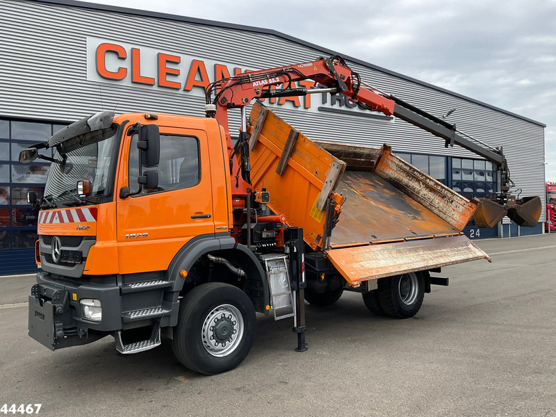 Mercedes-Benz 1829 AK 4x4 Atlas 8,5 Tonmeter laadkraan Manual Full steel - Kipper, Autokran: das Bild 2 Mercedes-Benz 1829 AK 4x4 Atlas 8,5 Tonmeter laadkraan Manual Full steel - Kipper, Autokran: das Bild 2