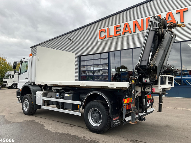 Mercedes-Benz AXOR 1929 4x4 VDL 14 Ton haakarmsysteem + Laadplateau met Hiab 14 Tonmeter laadkraan - Autokran: das Bild 2 Mercedes-Benz AXOR 1929 4x4 VDL 14 Ton haakarmsysteem + Laadplateau met Hiab 14 Tonmeter laadkraan - Autokran: das Bild 2