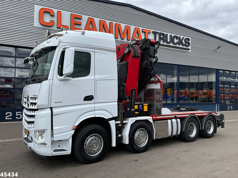 Mercedes-Benz Arocs 3251 8x4 Euro 6 Retarder HMF 85 Tonmeter laadkraan Fly-Jib - Autokran: das Bild 2 Mercedes-Benz Arocs 3251 8x4 Euro 6 Retarder HMF 85 Tonmeter laadkraan Fly-Jib - Autokran: das Bild 2