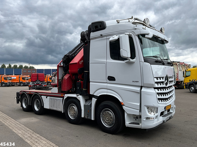 Mercedes-Benz Arocs 3251 8x4 Euro 6 Retarder HMF 85 Tonmeter laadkraan Fly-Jib - Autokran: das Bild 4 Mercedes-Benz Arocs 3251 8x4 Euro 6 Retarder HMF 85 Tonmeter laadkraan Fly-Jib - Autokran: das Bild 4