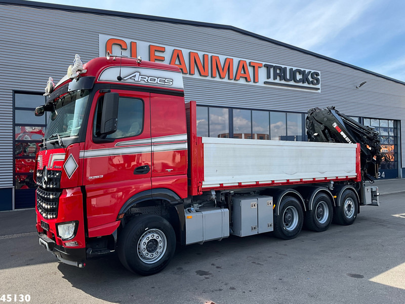 Mercedes-Benz Arocs 3263 8x4 Hiab 37 Tonmeter laadkraan + Fly-Jib - Kipper, Autokran: das Bild 4 Mercedes-Benz Arocs 3263 8x4 Hiab 37 Tonmeter laadkraan + Fly-Jib - Kipper, Autokran: das Bild 4
