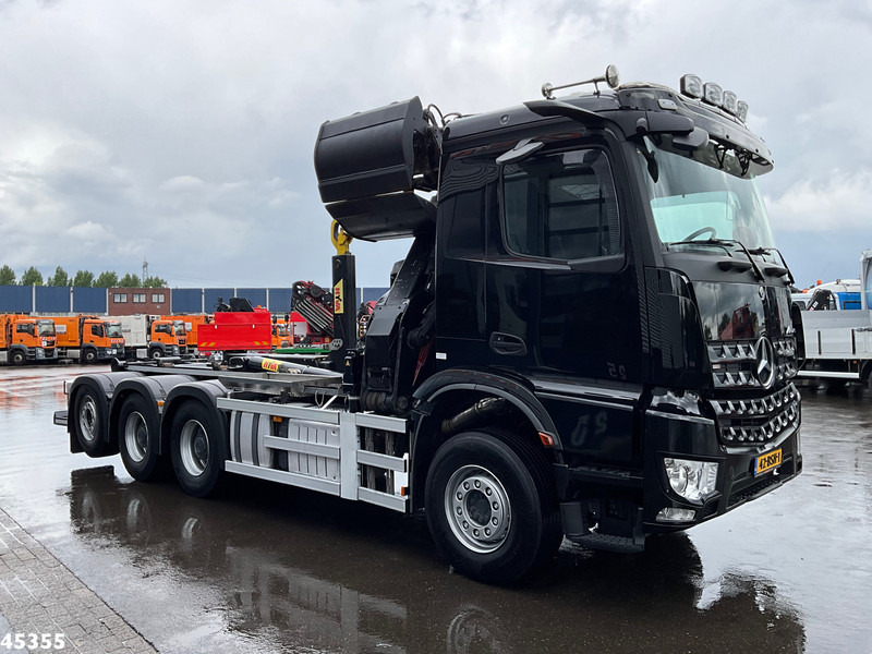 Mercedes-Benz Arocs 3540 8x4 Euro 6 HMF 19 Tonmeter Z-kraan Just 118.906 Km! - Abrollkipper, Autokran: das Bild 5 Mercedes-Benz Arocs 3540 8x4 Euro 6 HMF 19 Tonmeter Z-kraan Just 118.906 Km! - Abrollkipper, Autokran: das Bild 5