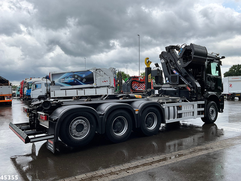 Mercedes-Benz Arocs 3540 8x4 Euro 6 HMF 19 Tonmeter Z-kraan Just 118.906 Km! - Abrollkipper, Autokran: das Bild 4 Mercedes-Benz Arocs 3540 8x4 Euro 6 HMF 19 Tonmeter Z-kraan Just 118.906 Km! - Abrollkipper, Autokran: das Bild 4