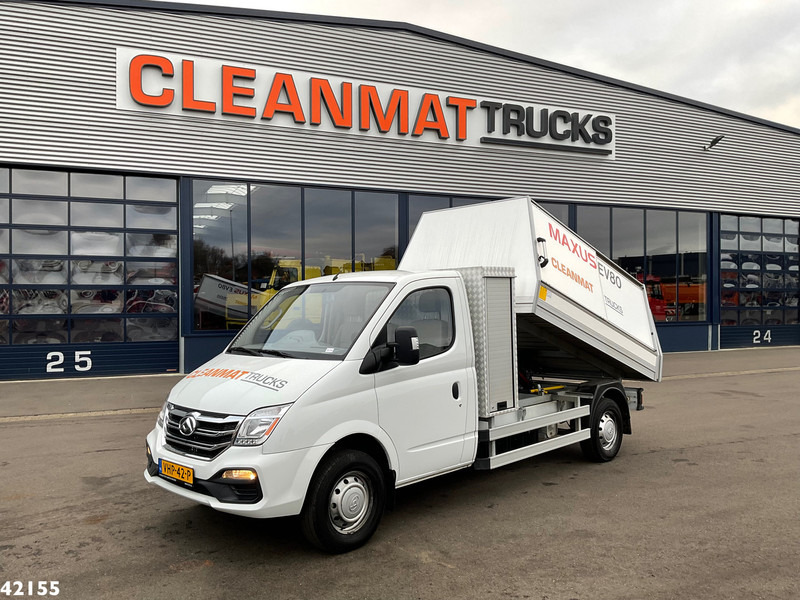SAIC Maxus EV80 LWB Veegvuilkipper 100% elektrisch - Müllwagen: das Bild 1 SAIC Maxus EV80 LWB Veegvuilkipper 100% elektrisch - Müllwagen: das Bild 1