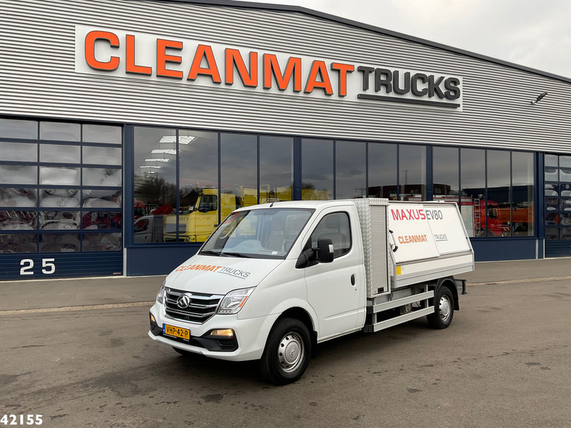 SAIC Maxus EV80 LWB Veegvuilkipper 100% elektrisch - Müllwagen: das Bild 2 SAIC Maxus EV80 LWB Veegvuilkipper 100% elektrisch - Müllwagen: das Bild 2