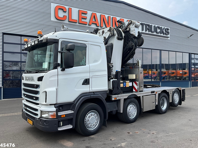 Scania G 480 HMF 85 Tonmeter laadkraan + Fly-Jib - Autokran: das Bild 5 Scania G 480 HMF 85 Tonmeter laadkraan + Fly-Jib - Autokran: das Bild 5