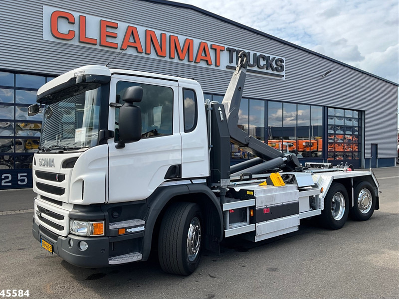 Scania P 340 Euro 6 CNG 21 Ton haakarmsysteem Just 140.611 km! - Abrollkipper: das Bild 1 Scania P 340 Euro 6 CNG 21 Ton haakarmsysteem Just 140.611 km! - Abrollkipper: das Bild 1