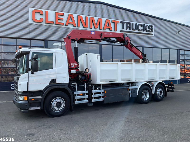 Scania P 340 Euro 6 CNG HMF 25 Tonmeter laadkraan Just 72.852 km! - Kipper, Autokran: das Bild 2 Scania P 340 Euro 6 CNG HMF 25 Tonmeter laadkraan Just 72.852 km! - Kipper, Autokran: das Bild 2
