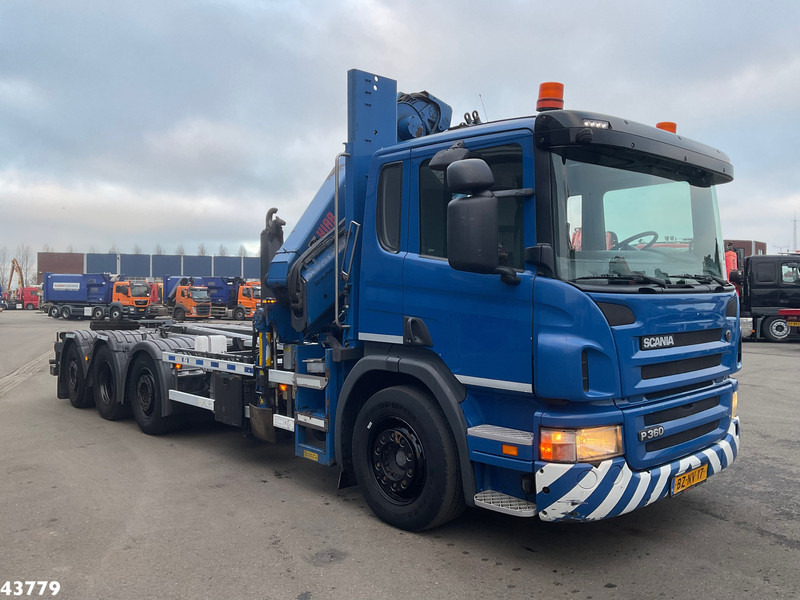 Scania P 360 8x2 Hiab 21 Tonmeter laadkraan - Abrollkipper, Autokran: das Bild 5 Scania P 360 8x2 Hiab 21 Tonmeter laadkraan - Abrollkipper, Autokran: das Bild 5