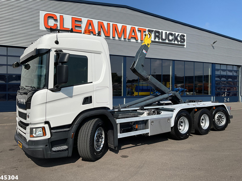 Scania P 450 8x4 VDL 25 Ton haakarmsysteem Just 172.088 km! - Abrollkipper: das Bild 1 Scania P 450 8x4 VDL 25 Ton haakarmsysteem Just 172.088 km! - Abrollkipper: das Bild 1