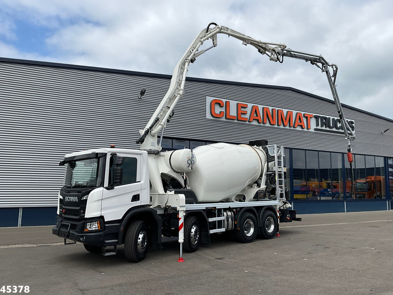 Scania P 450 XT 8x4 Euro 6 Retarder CIFA 7m³ Mixer + Pumi Pump 25 m³ NEW & UNUSED! - Fahrmischer: das Bild 1 Scania P 450 XT 8x4 Euro 6 Retarder CIFA 7m³ Mixer + Pumi Pump 25 m³ NEW & UNUSED! - Fahrmischer: das Bild 1