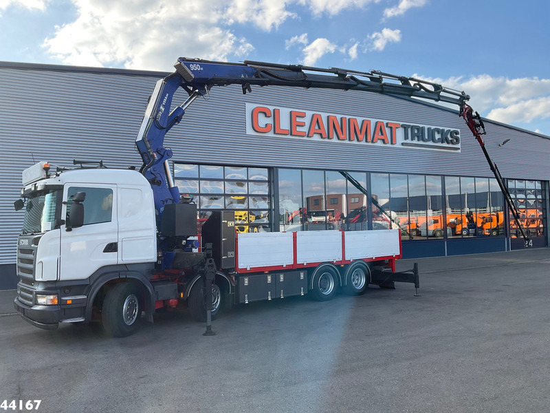 Scania R 480 Amco Veba 95 Tometer laadkraan + Fly-Jib - Autokran: das Bild 1 Scania R 480 Amco Veba 95 Tometer laadkraan + Fly-Jib - Autokran: das Bild 1