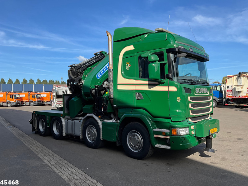 Scania R 490 8x4 Euro 6 Effer 140 Tonmeter laadkraan + Fly-Jib Just 283.508 km - Autokran: das Bild 5 Scania R 490 8x4 Euro 6 Effer 140 Tonmeter laadkraan + Fly-Jib Just 283.508 km - Autokran: das Bild 5