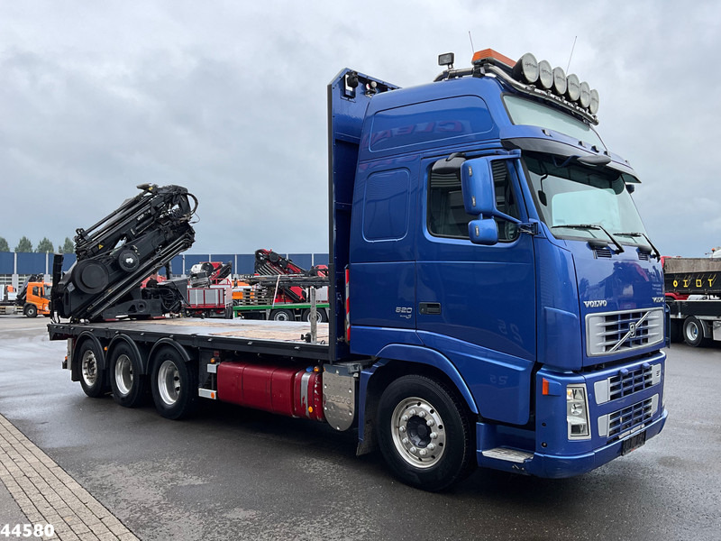 Volvo FH 520 8x4 Euro 5 Hiab 24 Tonmeter laadkraan + Fly-jib - Autokran: das Bild 4 Volvo FH 520 8x4 Euro 5 Hiab 24 Tonmeter laadkraan + Fly-jib - Autokran: das Bild 4