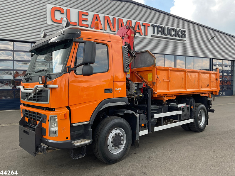 Volvo FM 340 4x4 Palfinger 10 Tonmeter laadkraan Manual Full steel - Kipper, Autokran: das Bild 2 Volvo FM 340 4x4 Palfinger 10 Tonmeter laadkraan Manual Full steel - Kipper, Autokran: das Bild 2