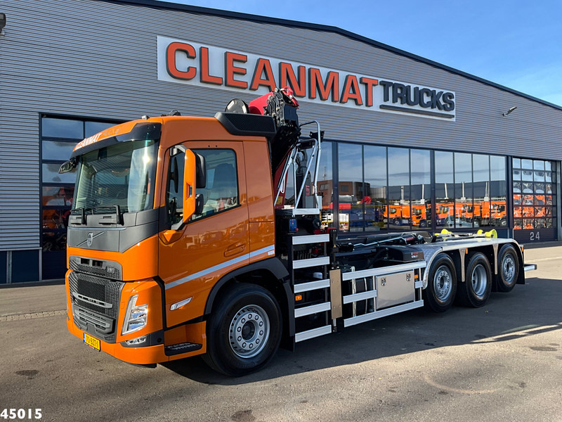 Volvo FM 420 8x2 Euro 6 HMF 26 Tonmeter laadkraan - Abrollkipper, Autokran: das Bild 2 Volvo FM 420 8x2 Euro 6 HMF 26 Tonmeter laadkraan - Abrollkipper, Autokran: das Bild 2