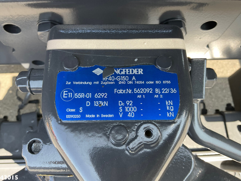 Abrollkipper, Autokran Volvo FM 430 HMF 23 Tonmeter laadkraan: das Bild 18