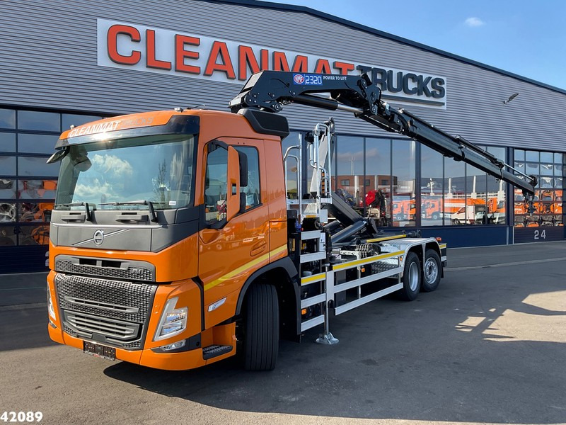 Volvo FM 430 HMF 23 ton/meter laadkraan - Abrollkipper, Autokran: das Bild 1 Volvo FM 430 HMF 23 ton/meter laadkraan - Abrollkipper, Autokran: das Bild 1