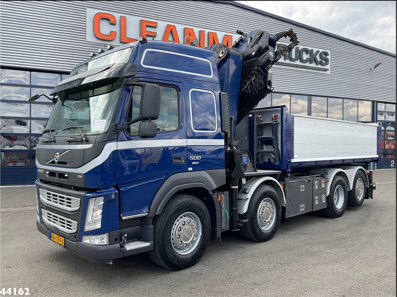 Volvo FM 500 Euro 6 HMF 50 Tonmeter laadkraan + Fly-Jib - Kipper, Autokran: das Bild 4 Volvo FM 500 Euro 6 HMF 50 Tonmeter laadkraan + Fly-Jib - Kipper, Autokran: das Bild 4