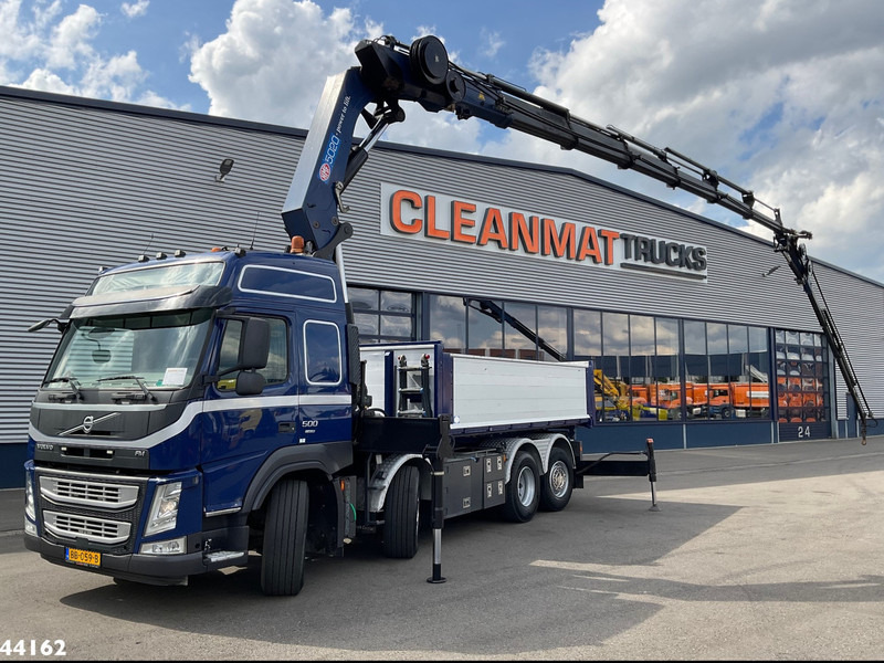 Volvo FM 500 Euro 6 HMF 50 Tonmeter laadkraan + Fly-Jib - Autokran: das Bild 1 Volvo FM 500 Euro 6 HMF 50 Tonmeter laadkraan + Fly-Jib - Autokran: das Bild 1