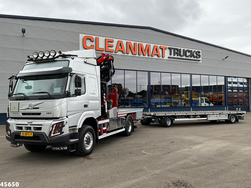 Volvo FMX 500 4x4 Fassi 31 Tonmeter laadkraan + Fly-Jib + Jumbo 2-assige aanhangwagen - Autokran: das Bild 1 Volvo FMX 500 4x4 Fassi 31 Tonmeter laadkraan + Fly-Jib + Jumbo 2-assige aanhangwagen - Autokran: das Bild 1