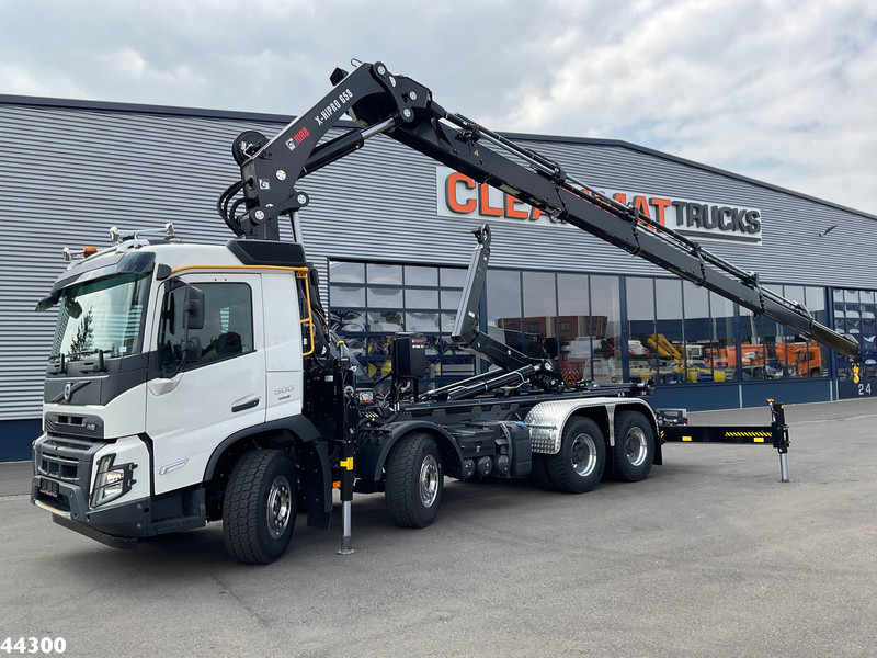 Volvo FMX 500 8x4 Euro 6 Hiab 65 Tonmeter laadkraan + Multilift 25 Ton haakarmsysteem NEW AND UNUSED! - Abrollkipper, Autokran: das Bild 1 Volvo FMX 500 8x4 Euro 6 Hiab 65 Tonmeter laadkraan + Multilift 25 Ton haakarmsysteem NEW AND UNUSED! - Abrollkipper, Autokran: das Bild 1