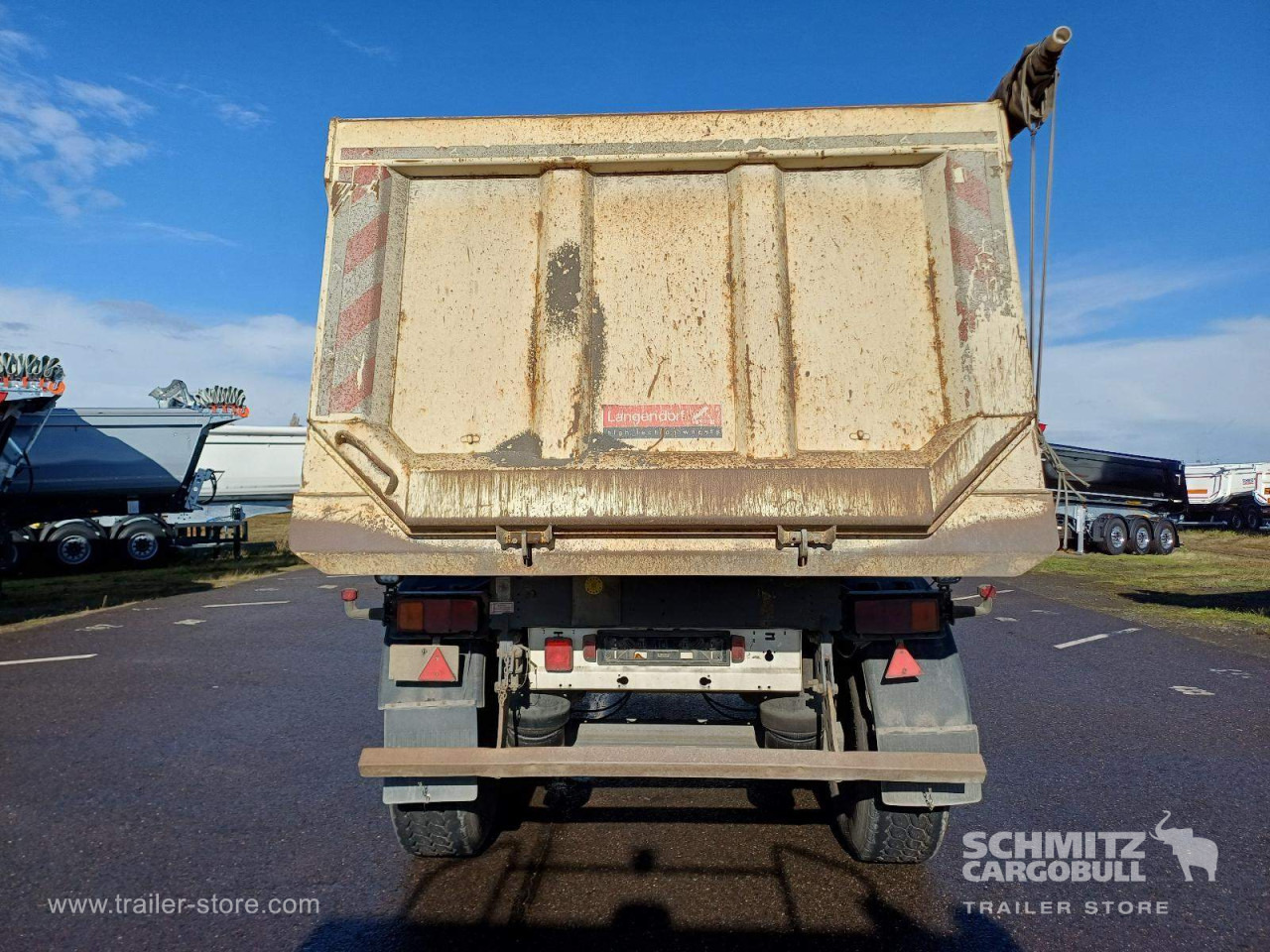 Kipper Auflieger LANGENDORF Auflieger Kipper Stahlrundmulde 24m³: das Bild 9 Kipper Auflieger LANGENDORF Auflieger Kipper Stahlrundmulde 24m³: das Bild 9