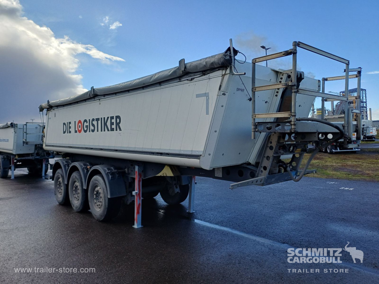 SCHMITZ Auflieger Kipper Alukastenmulde 24m³ - Kipper Auflieger: das Bild 1 SCHMITZ Auflieger Kipper Alukastenmulde 24m³ - Kipper Auflieger: das Bild 1