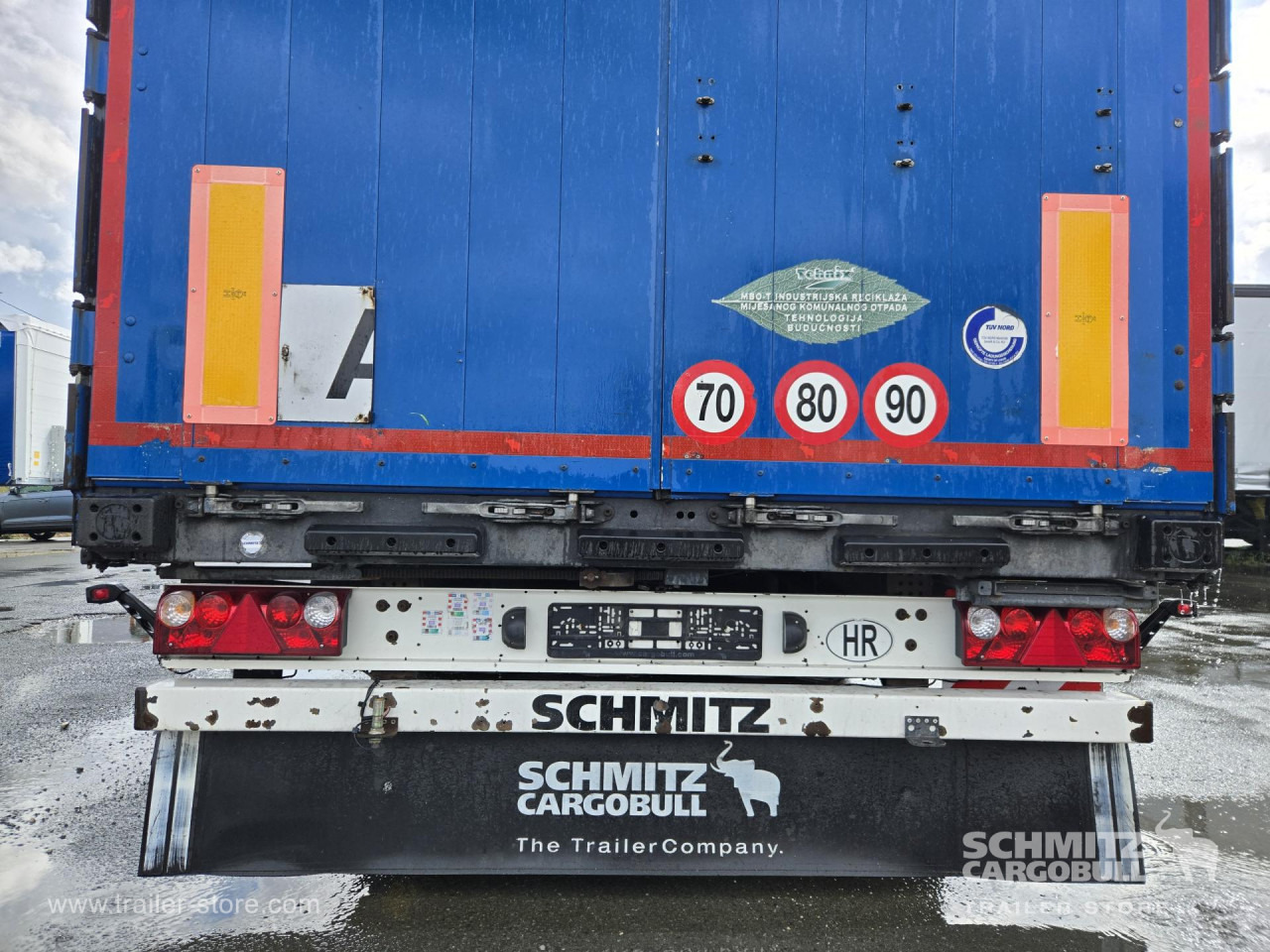 Planenauflieger SCHMITZ Curtainsider Mega: das Bild 15