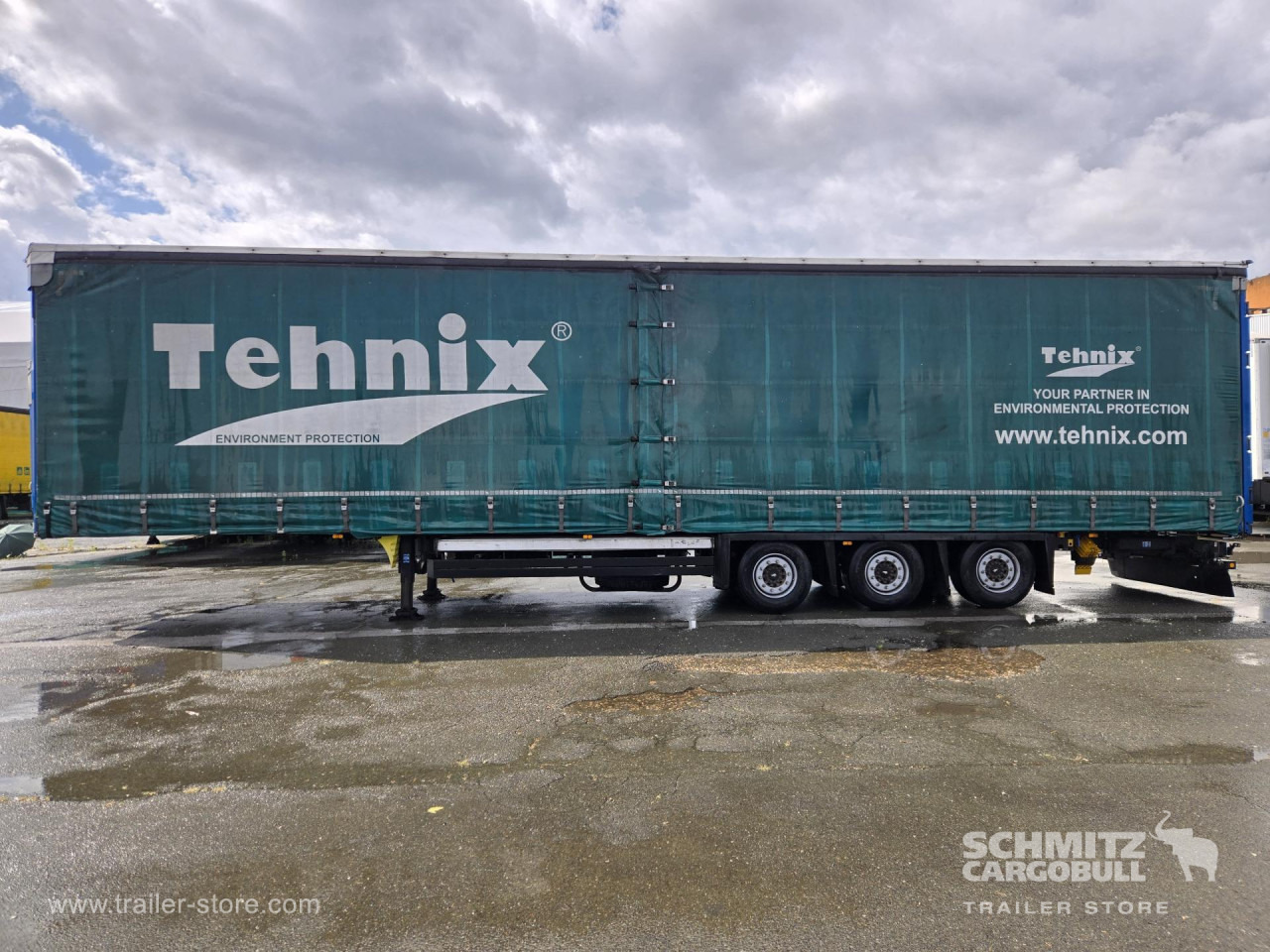 Planenauflieger SCHMITZ Curtainsider Mega: das Bild 12