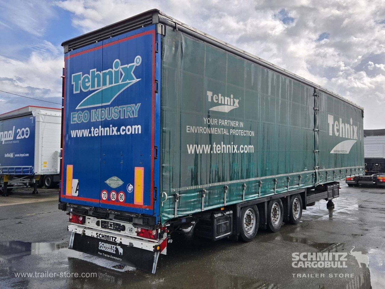 Planenauflieger SCHMITZ Curtainsider Mega: das Bild 11
