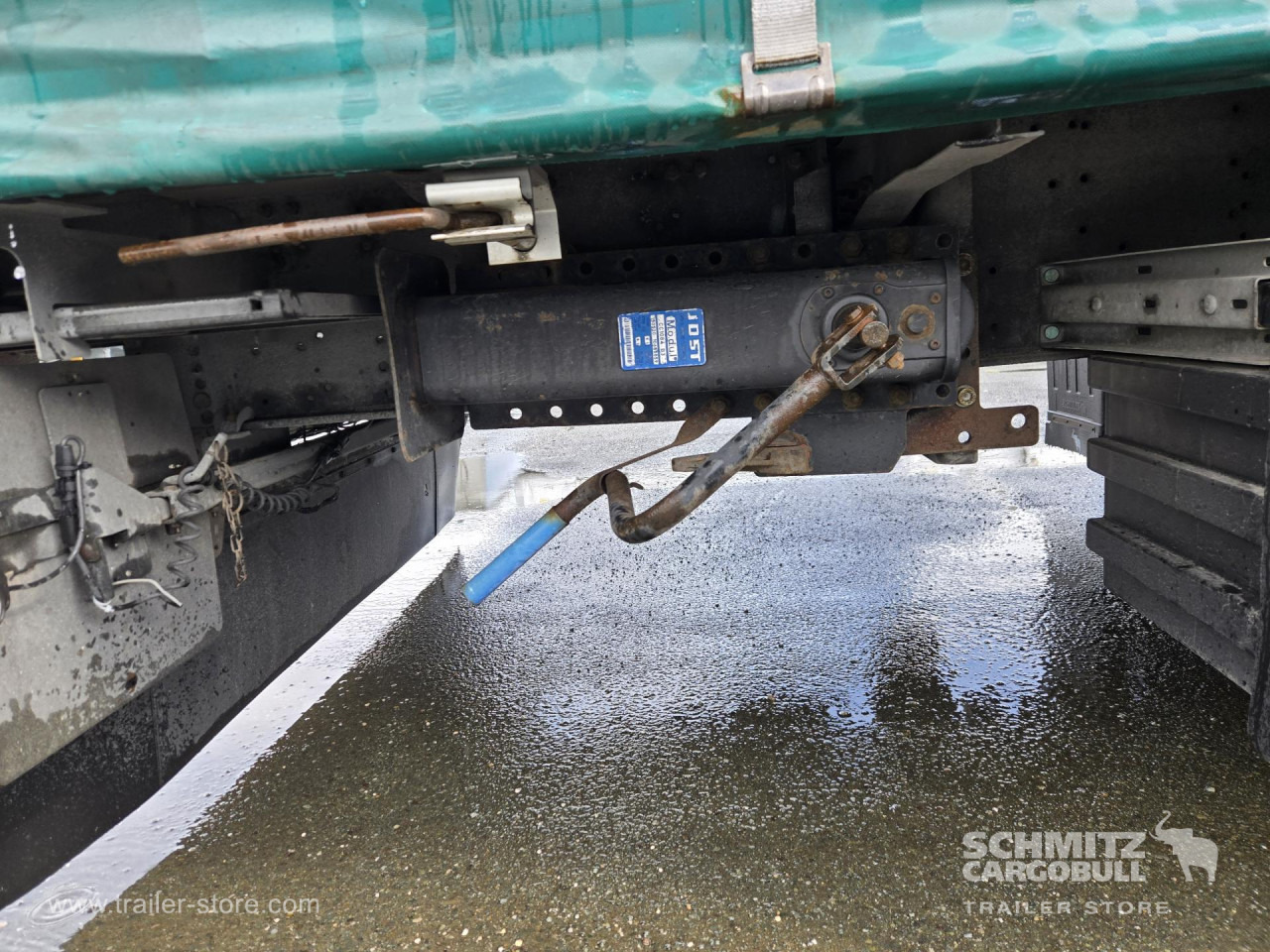 Planenauflieger SCHMITZ Curtainsider Mega: das Bild 7