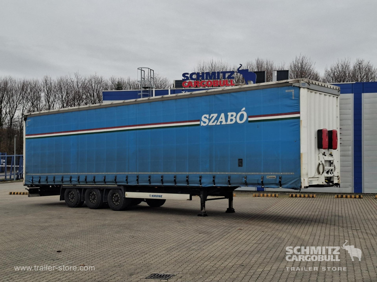 KRONE Curtainsider Mega - Planenauflieger: das Bild 1 KRONE Curtainsider Mega - Planenauflieger: das Bild 1