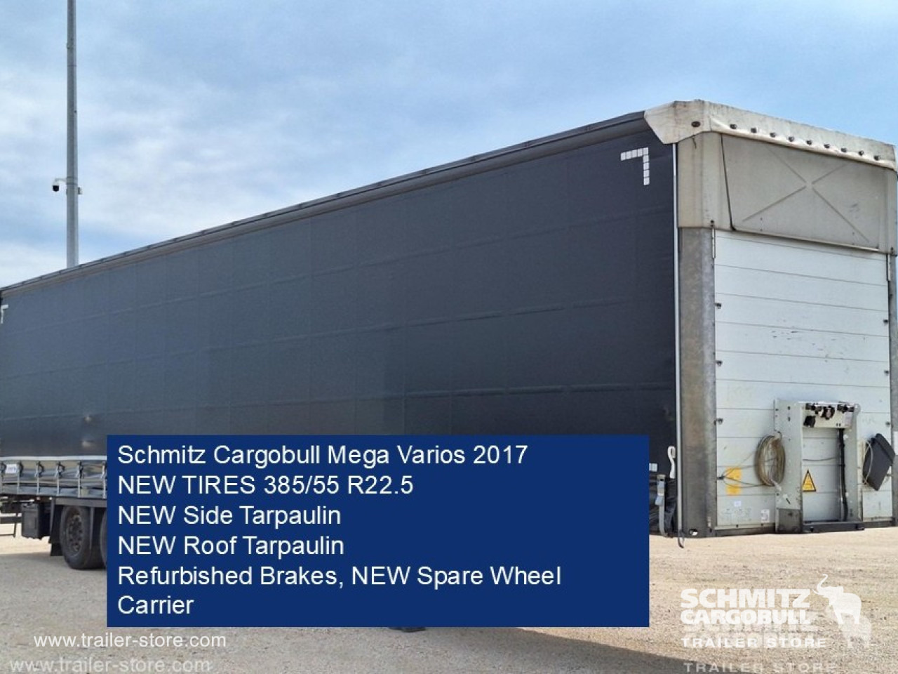 SCHMITZ Curtainsider Mega - Planenauflieger: das Bild 1 SCHMITZ Curtainsider Mega - Planenauflieger: das Bild 1