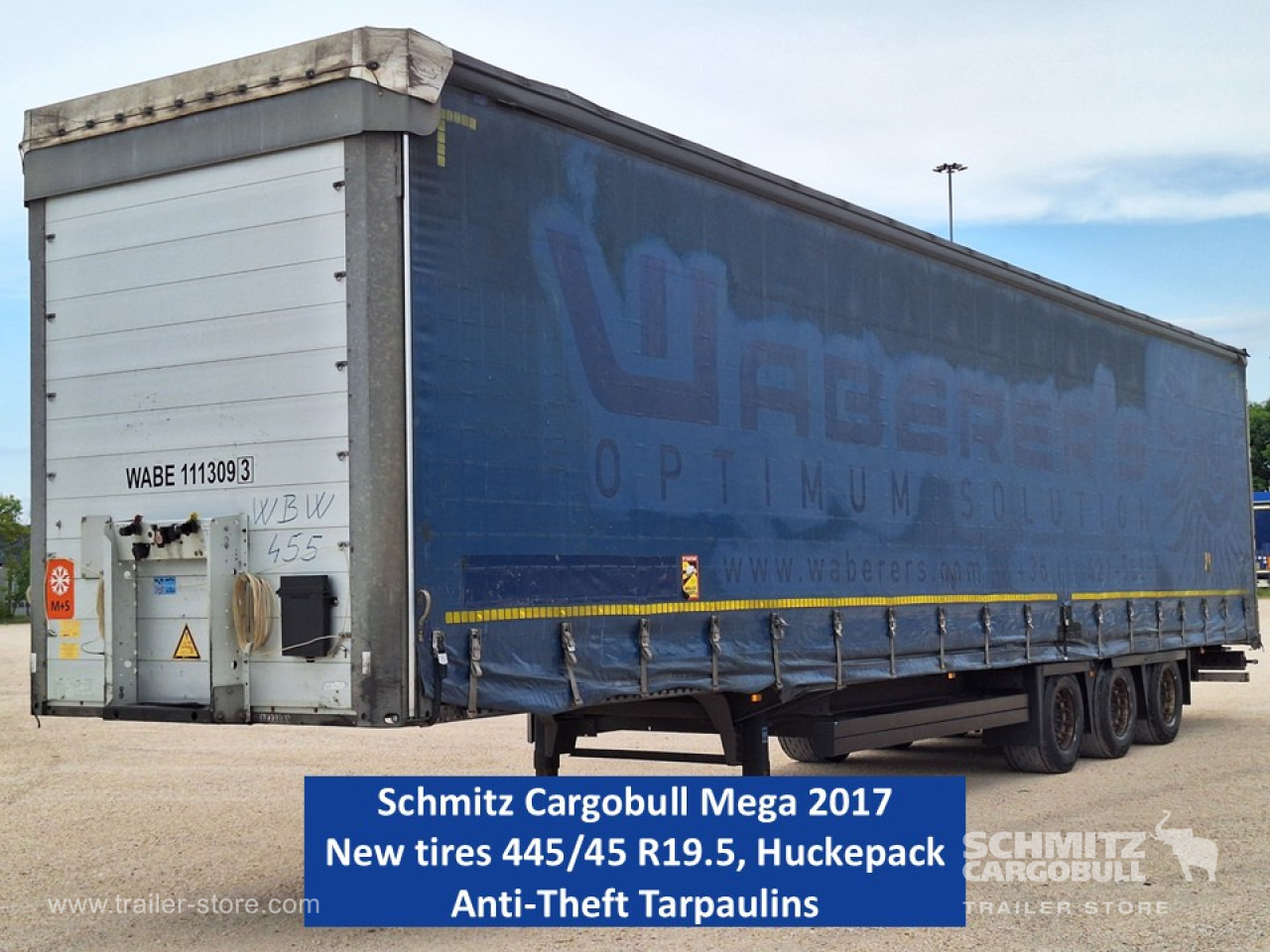 SCHMITZ Curtainsider Mega - Planenauflieger: das Bild 1 SCHMITZ Curtainsider Mega - Planenauflieger: das Bild 1