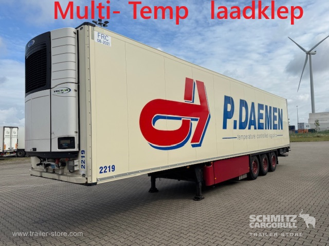 SCHMITZ Oplegger Vries Multitemp Taillift - Isotherm Auflieger: das Bild 1 SCHMITZ Oplegger Vries Multitemp Taillift - Isotherm Auflieger: das Bild 1