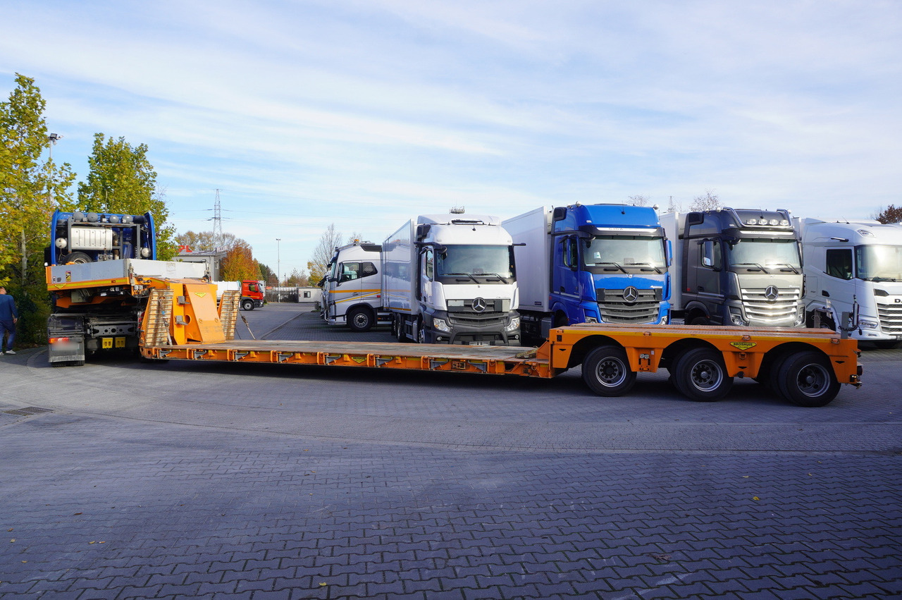 BROSHUIS 3ABD-48 61.0t TiefBet low-loader semi-trailer / 40 tons cap. / 3 steering axles / hydraulic suspension - Tieflader Auflieger: das Bild 4 BROSHUIS 3ABD-48 61.0t TiefBet low-loader semi-trailer / 40 tons cap. / 3 steering axles / hydraulic suspension - Tieflader Auflieger: das Bild 4