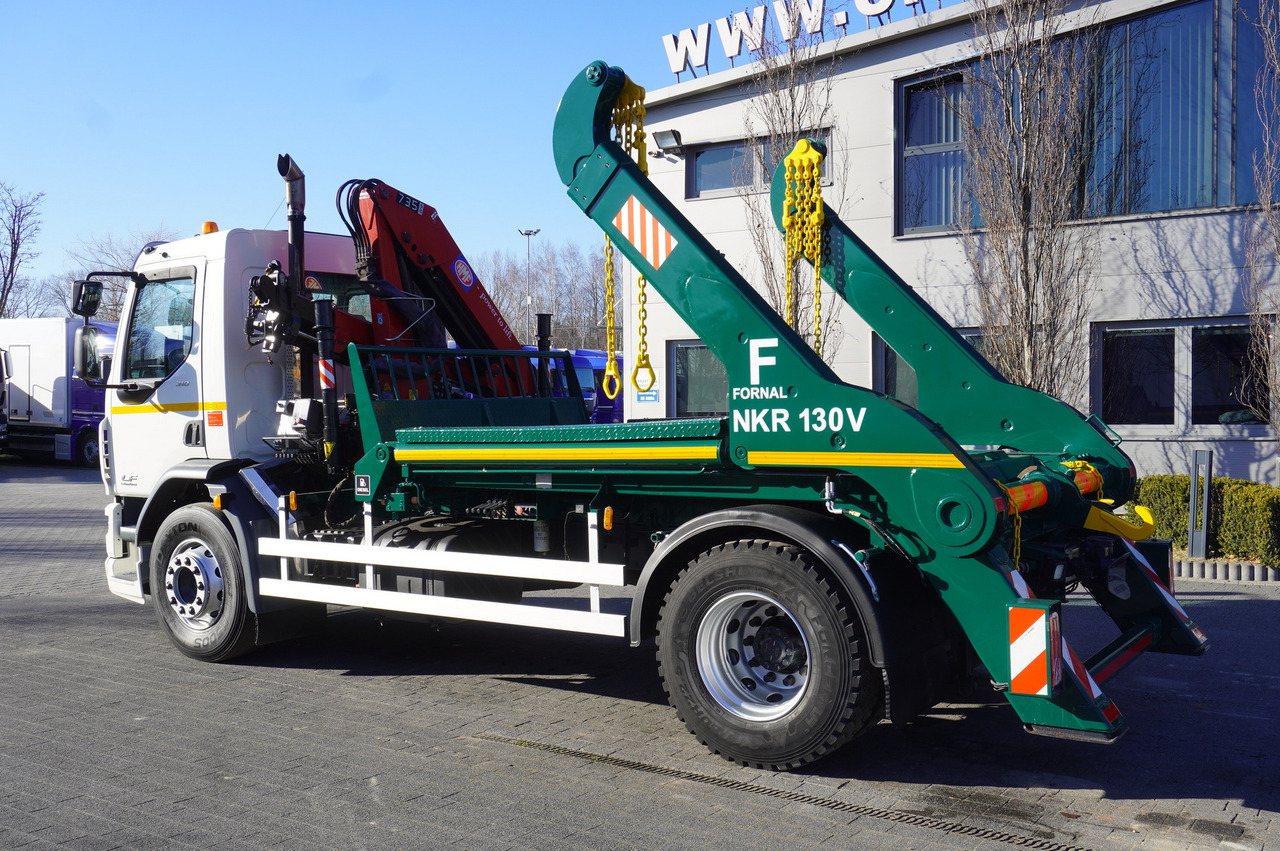 DAF LF 18.310 E6 / Skip loader Fornal NKR 130V / HDS HMF 735 K2 / Manual gearbox - Autokran: das Bild 5 DAF LF 18.310 E6 / Skip loader Fornal NKR 130V / HDS HMF 735 K2 / Manual gearbox - Autokran: das Bild 5