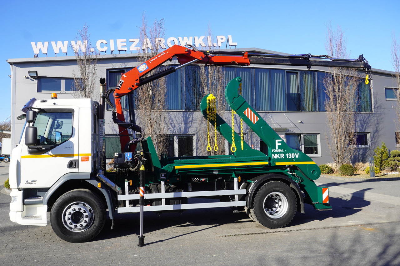 DAF LF 18.310 E6 / Skip loader Fornal NKR 130V / HDS HMF 735 K2 / Manual gearbox - Absetzkipper, Autokran: das Bild 4 DAF LF 18.310 E6 / Skip loader Fornal NKR 130V / HDS HMF 735 K2 / Manual gearbox - Absetzkipper, Autokran: das Bild 4