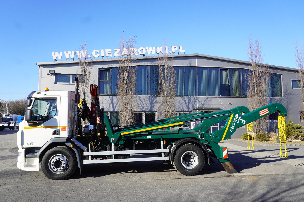 DAF LF 18.310 E6 / Skip loader Fornal NKR 130V / HDS HMF 735 K2 / Manual gearbox - Abrollkipper, Autokran: das Bild 3 DAF LF 18.310 E6 / Skip loader Fornal NKR 130V / HDS HMF 735 K2 / Manual gearbox - Abrollkipper, Autokran: das Bild 3