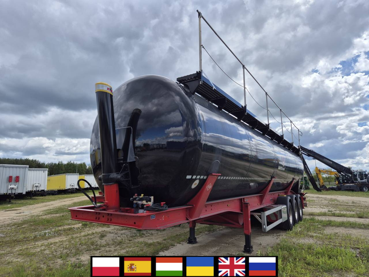 FELDBINDER KIP 66.3 Silo tank / 66 m3 / 2022 / 10 units - Siloauflieger: das Bild 1 FELDBINDER KIP 66.3 Silo tank / 66 m3 / 2022 / 10 units - Siloauflieger: das Bild 1