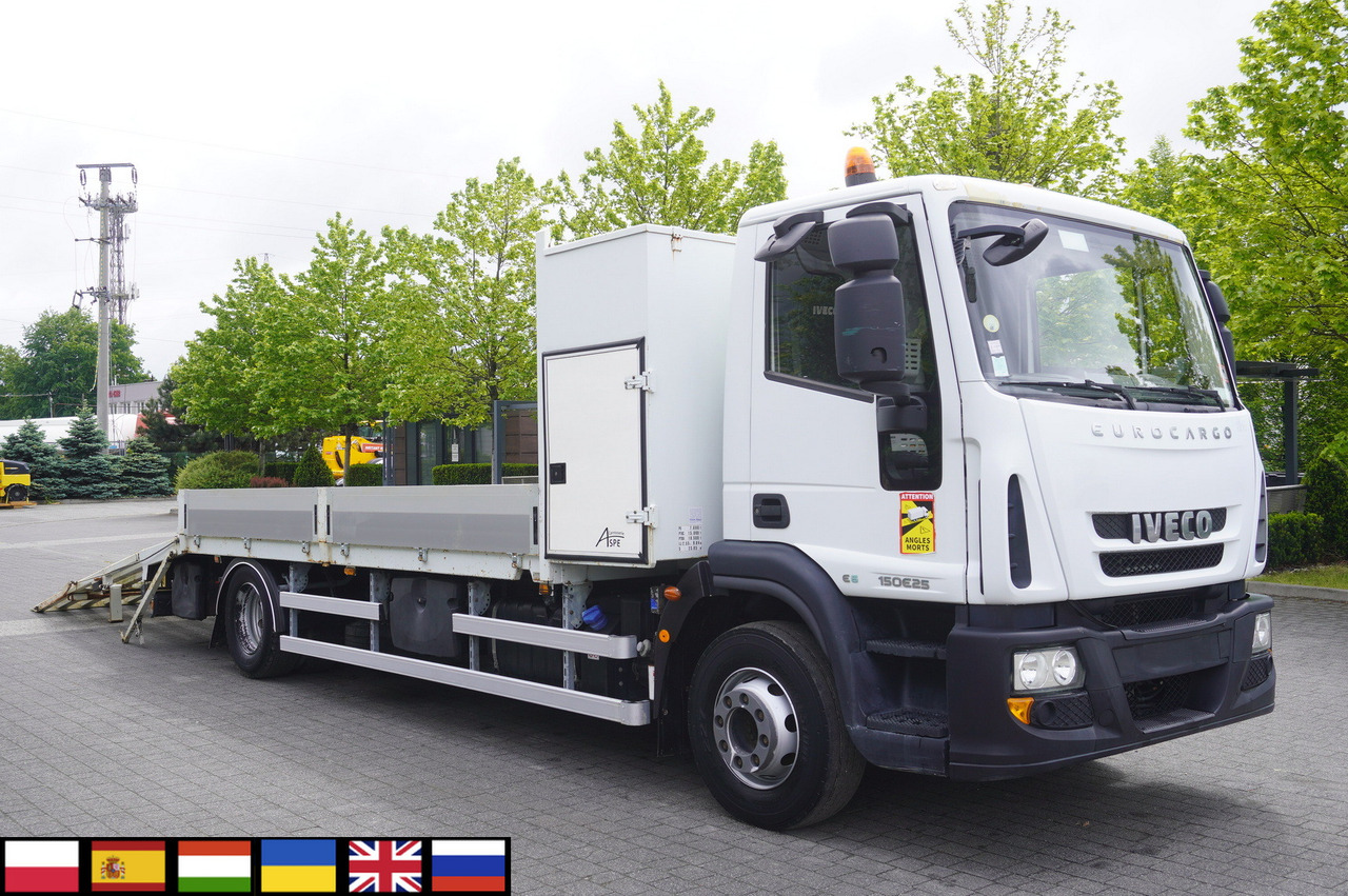 IVECO Eurocargo 150 E25 / 90 tho. km !!! / Tow truck - Pritsche LKW: das Bild 1 IVECO Eurocargo 150 E25 / 90 tho. km !!! / Tow truck - Pritsche LKW: das Bild 1