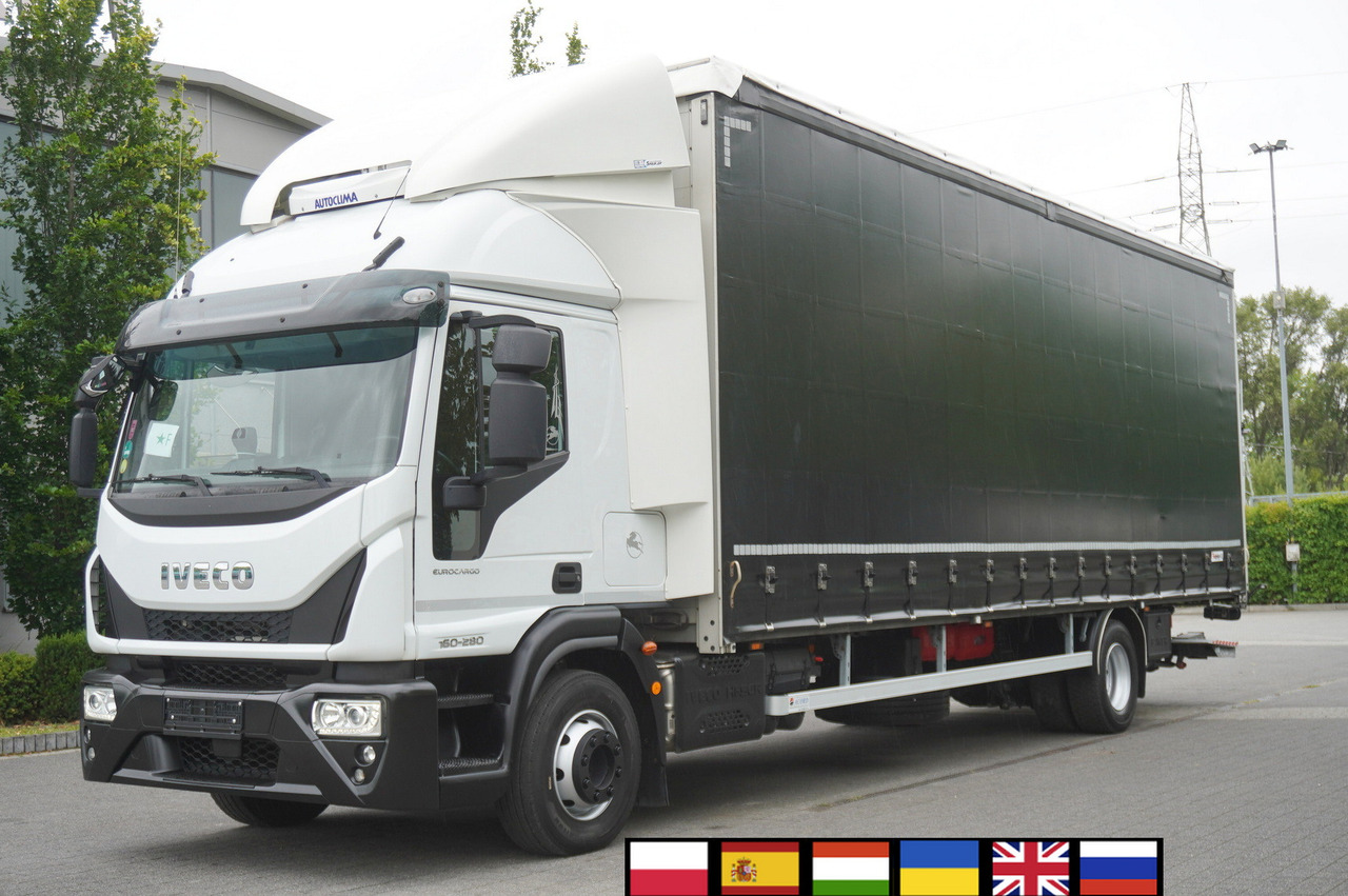 IVECO Eurocargo ML 160E28 E6 Glob / Curtainsider 21 EPAL / 2023 / 2 identical units - Kipper: das Bild 1 IVECO Eurocargo ML 160E28 E6 Glob / Curtainsider 21 EPAL / 2023 / 2 identical units - Kipper: das Bild 1