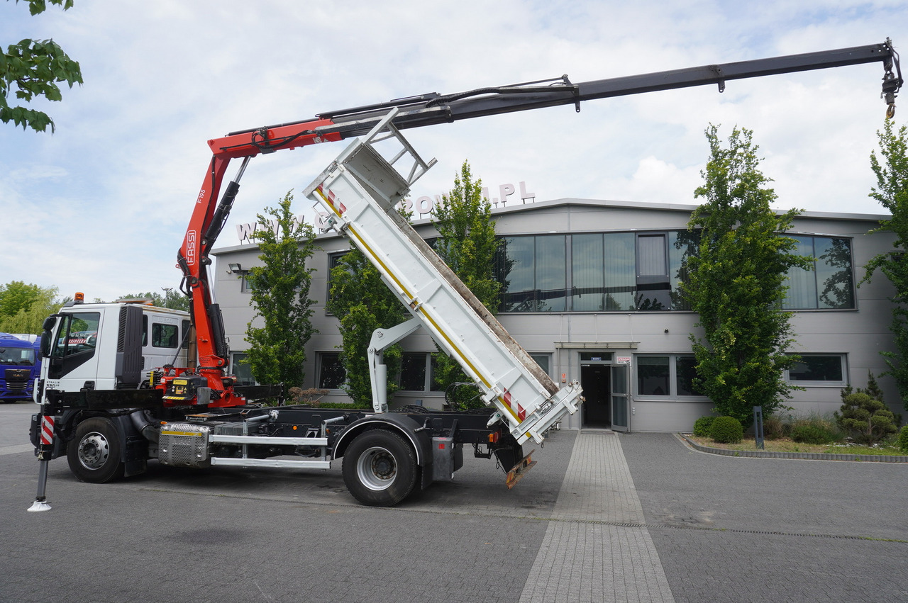 IVECO STRALIS 330 E6 / FASSI 195A 8.5 T / 3-side tipper - Autokran: das Bild 4 IVECO STRALIS 330 E6 / FASSI 195A 8.5 T / 3-side tipper - Autokran: das Bild 4