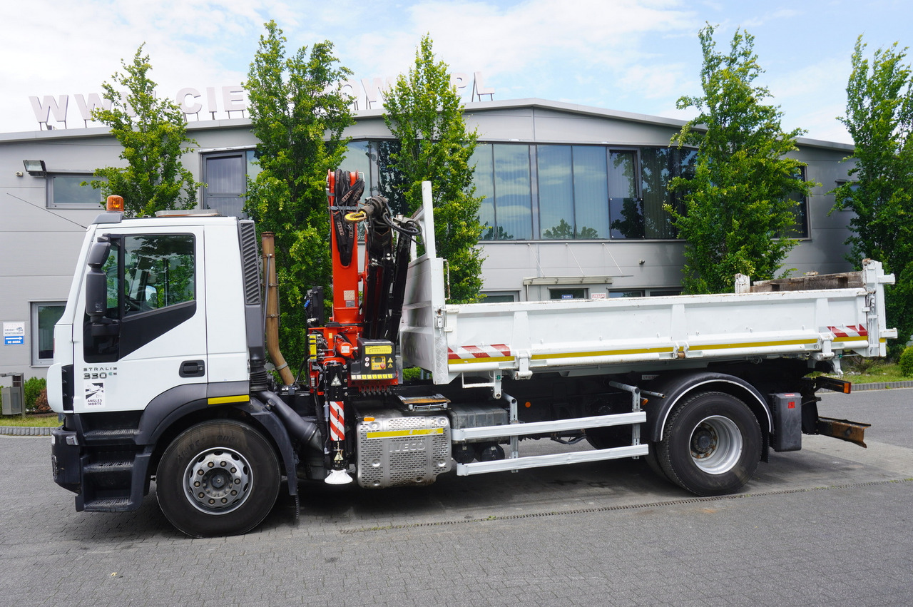 IVECO STRALIS 330 E6 / FASSI 195A 8.5 T / 3-side tipper - Autokran: das Bild 3 IVECO STRALIS 330 E6 / FASSI 195A 8.5 T / 3-side tipper - Autokran: das Bild 3