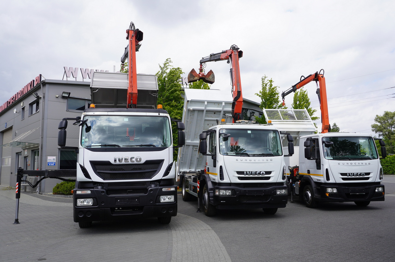 IVECO Stralis 310 E6 / NEW 3-sided tipper / Fassi F135 crane with remote control - Autokran: das Bild 3 IVECO Stralis 310 E6 / NEW 3-sided tipper / Fassi F135 crane with remote control - Autokran: das Bild 3