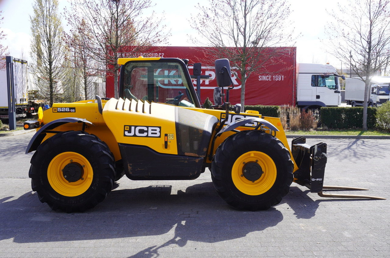 Radlader JCB 526-56 AGRI Plus / 5.6 m telescopic loader / joystick: das Bild 8
