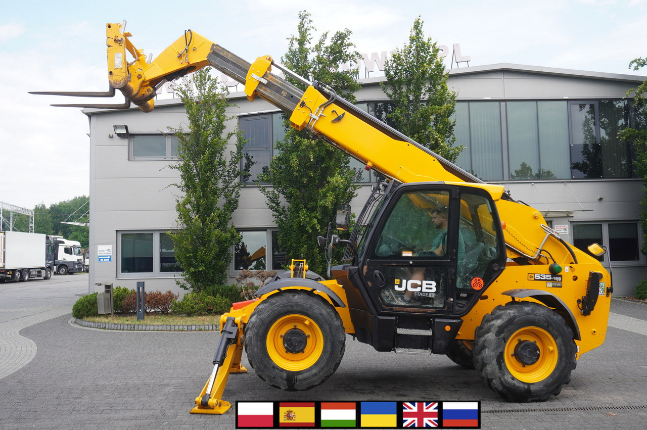 Teleskopradlader JCB 535-125 / 1500 MTH! / reach 12.5 m / 2021 / 3.5 t: das Bild 1