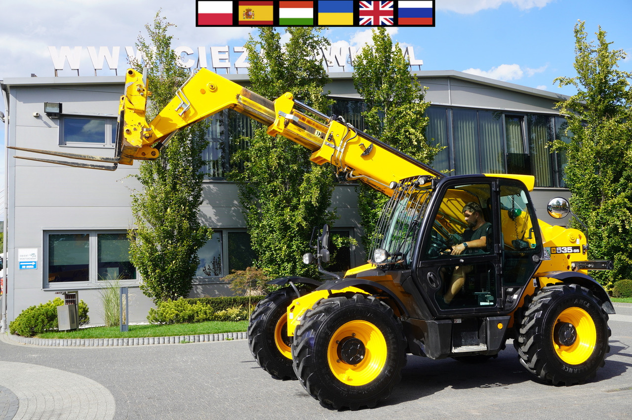 JCB 535-95 / 3.5 T / range 9.5 m / 700 MTH! - Teleskoplader: das Bild 1 JCB 535-95 / 3.5 T / range 9.5 m / 700 MTH! - Teleskoplader: das Bild 1